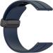 JOBINKA 22mm Silicon Magnetic Strap Suitable For All 22mm Watches Check (2nd) Image(ONLY FOR 22MM) Smart Watch Strap (Blue)