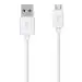 RONIKS Charging & Data USB Cable for Android Smartphones Original USB Cable | Micro USB Data Cable | Sync Quick Fast Charging Cable | Charger Cable | Android V8 Cable (3.0 Amp, 1 Meter, KY2, White)