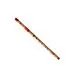 NEXTOMART Professional Flutes E Natural 7 Hole Right Hand Bamboo Flute Bansuri Size 15 Inch With Free Carry Bag (Natural Brown)