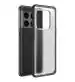Golden Sand for OnePlus 10 Pro 5G Back Cover - Rugged Frosted Series Semi Transparent PC Shockproof TPU Slim Case for OnePlus 10 Pro Mobile, Frosted Black
