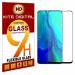 Kite Digital Oppo Reno 10X Zoom Black 5D/6D/11D Premium Tempered Glass Screen Protector Slim 9H Hard 2.5D