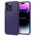 SPIGEN Deep Purple Thermoplastic Polyurethane Liquid Air Back Cover Case Compatible With Iphone 14 Pro TPU