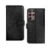 Slugabed Leather Flip with Wallet Case with TPU Shockproof Cover for Samsung Galaxy S22 Ultra 5G, Samsung Galaxy S22 Ultra (Black)