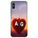 Voleano back cover for Redmi 9A, A, Love, G , letter, A, G alphabet, A, G word, A, G name, cases cover
