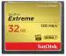 SanDisk Extreme CF, CFXSB 32GB, VPG20, UDMA 7, 120MB/s R, 85MB/s W, 4x6, Lifetime Limited