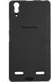 Vakibo Lenovo A6000, Lenovo A6000 Plus Black Rubber, Silicon Grip Case Back Cover