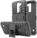 KWINE CASE Lg Stylus 3 Black Rubber Back Cover