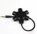 LIMESHOT Auxiliary Multi Headphone Splitter for Headphones, Tablets, Laptops