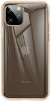 Baseus Gold Thermoplastic Polyurethane Mobile Back Cover for Safety Airbag Design Soft TPU Case Compatible with iPhone 11 Pro MAX (6.5 inch)