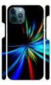 YAPZONE Cool Rainbow Light Illusion Abstract |Designer Printed Hard Back Cover for Apple iPhone 12 Pro Max Premium & Attractive Case for Your Smartphone