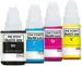 INK POINT Canon G Series GI 790 Canon PIXMA G1000, G1010, G1100, G2000, G2002, G2010, G2012, G2100, G3000, G3010, G3012, G3100, G4000, G4010 Multicolor Ink Bottle pack of 4