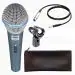 AXILENT PRO Dynamic Mic Cardioid Vocal Multi-Purpose Microphones with XLR-1/4