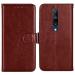 RUPELIK Oneplus 7 Pro Vintage Leather flip Case Cover| Inside TPU with Card Pockets Wallet Stand Magnetic Closure 360 Degree Complete Protection Vintage Flip Cover for Oneplus 7 Pro - Brown