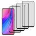 Kite Digital Vivo V15 Pro Matte Finish (Black) Tempered Glass Screen Protector with Edge to Edge Coverage - Easy Installation Kit (Pack of 4)