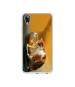 Casotec Cat and Fish Design Printed Silicon Soft TPU Back Case Cover for Vivo Y91i