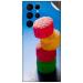 GADGETSWRAP Printed Vinyl Skin Sticker for Samsung Galaxy S22 Ultra - sweets 2