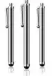 IACCESSORIES Universal Capacitive Stylus Touch Screen Pens - Pack of 3, Compatible With All iPhone, iPad, Tabs, Android Mobile Phones (Silver)