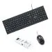 Quantum QHM7406 Wired Keyboard+QHM222 Optical Mouse + QHM6660 USB HUB