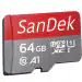 SanDeK Ultra 64 GB MicroSD Card Class 10 140 MB's Memory Card