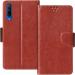Juberous Faux Leather Case Flip Cover for Huawei Y9S,Honor 9X Pro with Foldable Stand & Cards Slots - Brown