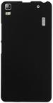 Multronics Black Rubber Back Cover Compatible With Lenovo K3 Note