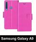 Sbms Samsung Galaxy A9 Pink Artificial Leather Shock Proof Flip Cover