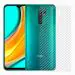 Kite Digital Redmi 9 Back Screen Protective Film Carbon Fiber Skin Transparent Screen Guard Sticker
