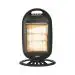 Glen, 400/800/1200W, Electric Halogen Room Heater with 3 Heat Settings, Black (HA7017HLBL)