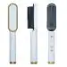 ZURU BUNCH Hair Straightening and Smoothing Comb, Electric Hair Brush, Straightener Comb, Fast Heating, Ionic Care, 5 Heat Settings, Hair Straightener, Hot Brush (White)