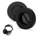 Crysendo Black Leather Ear Pad Covers For Jvc Harx700