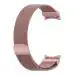 JOBINKA (Chain Watch 4 Strap Rose Pink) Stainless Steel Magnetic Smart Watch Strap Compatible with Samsung Galaxy Watch 4 / Watch 5 , 44mm, 40mm / Watch 5 Pro , 45mm/ Watch 4 Classic 42mm , 46mm Watch Strap (Rose Pink)