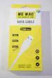 WE WAO USB Type C Cable 1 m WAO-022 (Compatible with MOBILE PHONE, White, One Cable)