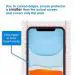 TECHSHIELD Anti Glare Transparent Tempered Glass Scratch Resistant Screen Guard Protector for iPhone 11 20 x 18 x 4 cm (Pack of 2)