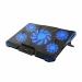 Cosmic Byte Asteroid Laptop Cooling Pad, Adjustable Height, 5 Fan, Support Upto 17