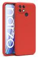 U&E Red Silicone Back Cover For Realme Narzo 30A