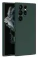 U&E Green Silicone Back Cover For Samsung S22 Ultra