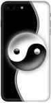 instyler Apple iPhone 8 Plus Matte Vinyl Ying Yang Printed Mobile Skin Sticker with Scratch Resistant Lamination