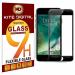 Kite Digital iPhone 6 PLUS/6S Plus (Black) 5D/6D/11D/21D Premium Tempered Glass Screen Protector Slim 9H Hard 2.5D with Full Installation Kit (Pack of 3)