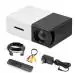 Hespa Portable Mini Projector LED Home Theater with Remote Control - Black