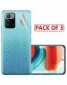 GADGETRONICS (Pack of 3) Poco x 3 GT Carbon Fiber Skin Scratch Resistant Back Screen Guard