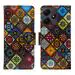 A D Enterprises Rangoli Flip Cover for Redmi 12 5G | Magnetic Case | Shock Absorbent | Flip Cover Redmi 12 5G