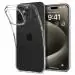 Spigen Liquid Crystal Back Cover Case Compatible with iPhone 15 Pro Max (TPU | Crystal Clear)