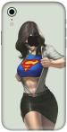 aadia Apple iPhone XR Matte Vinyl Supergirl Printed Mobile Skin Sticker with Scratch Resistant Lamination