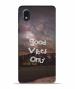BHAI COVER Samsung Galaxy A01 Core Polycarbonate Good Vibes Only Stylish Designer 3D Printed Mobile Phone Back Cover