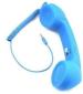 Benison India Blue Coco Phone Retro Radiation Protection Wired Receiver Headset