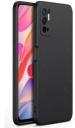 XOVO Back Cover for Mi note 10t 5G (Black, Dual Protection, Silicon, Pack of 1)
