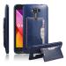EXCLESIOR Asus ZenFone 2 Laser ZE550KL Blue Shockproof, Card Slot, Kickstand, Leather Back Cover