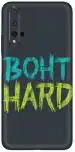 aadia Huawei Honor 20 Matte Vinyl Quotes Printed Mobile Skin Sticker with Scratch Resistant Lamination