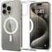 Spigen Air Skin Hybrid Magfit Back Cover Case Compatible with iPhone 15 Pro Max (TPU + Poly Carbonate | White)