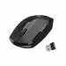 Portronics Toad 25 Wireless Optical Mouse with 2.4GHz, Optical Orientation for Laptops (Black)